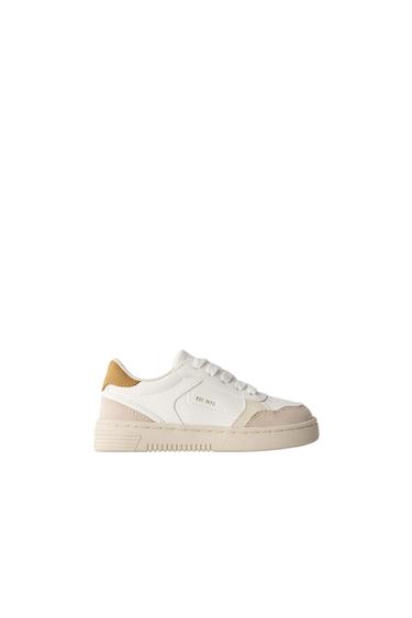 KOMBINEREDE SNEAKERS - Hvid fra Zara