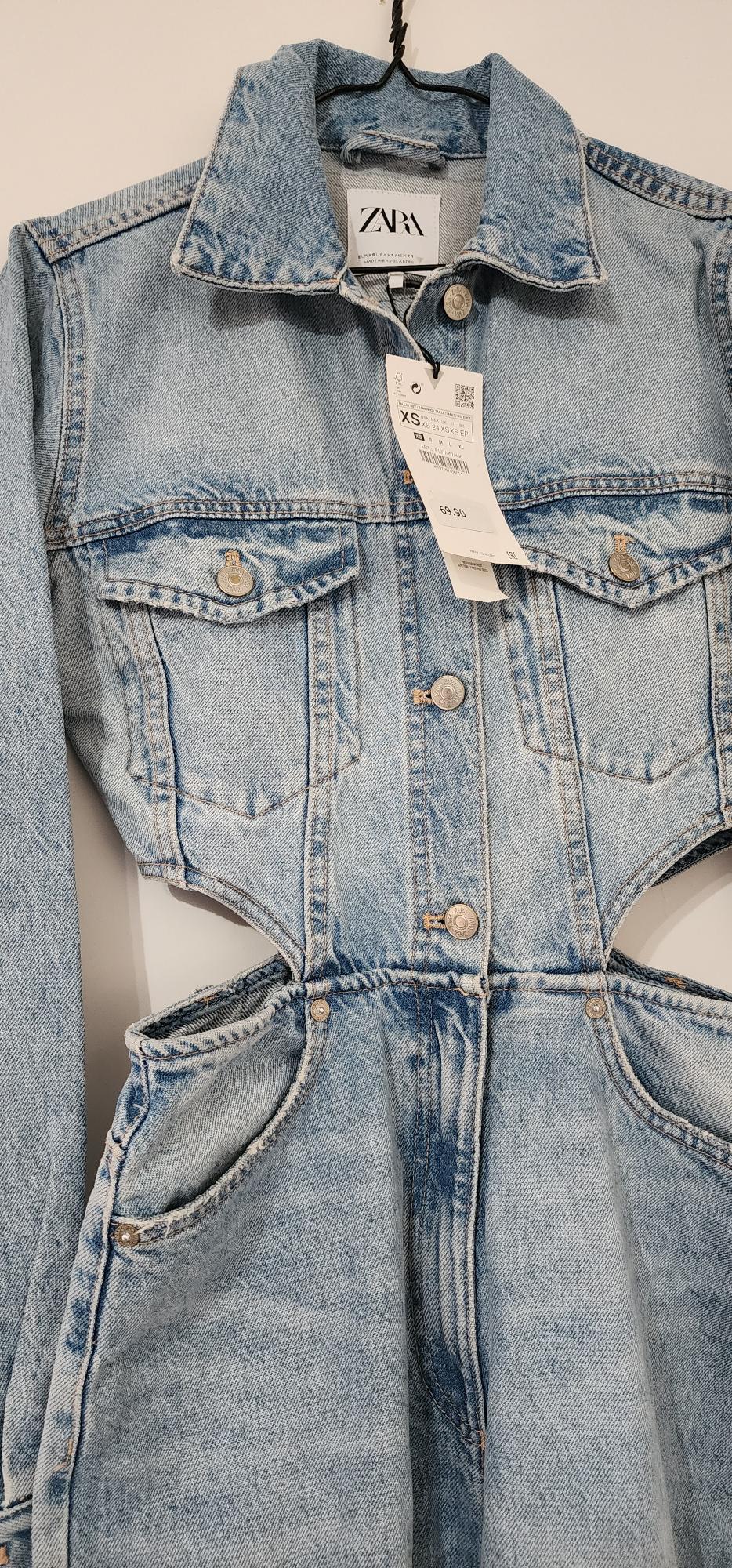 FULL LENGTH DENIM JUMPSUIT - Image 4