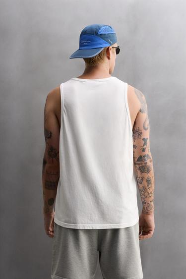 TRAINING TANK TOP - White by Zara - Image 2