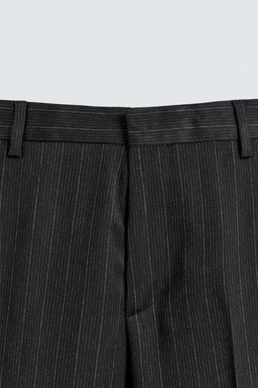STRIPED SUIT TROUSERS - striped by Zara - Image 8