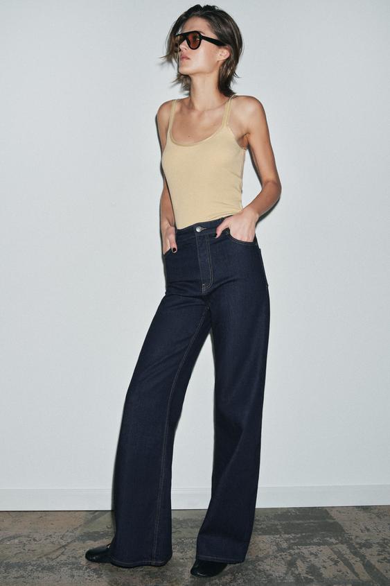ZW COLLECTION HIGH-WAIST WIDE LEG JEANS