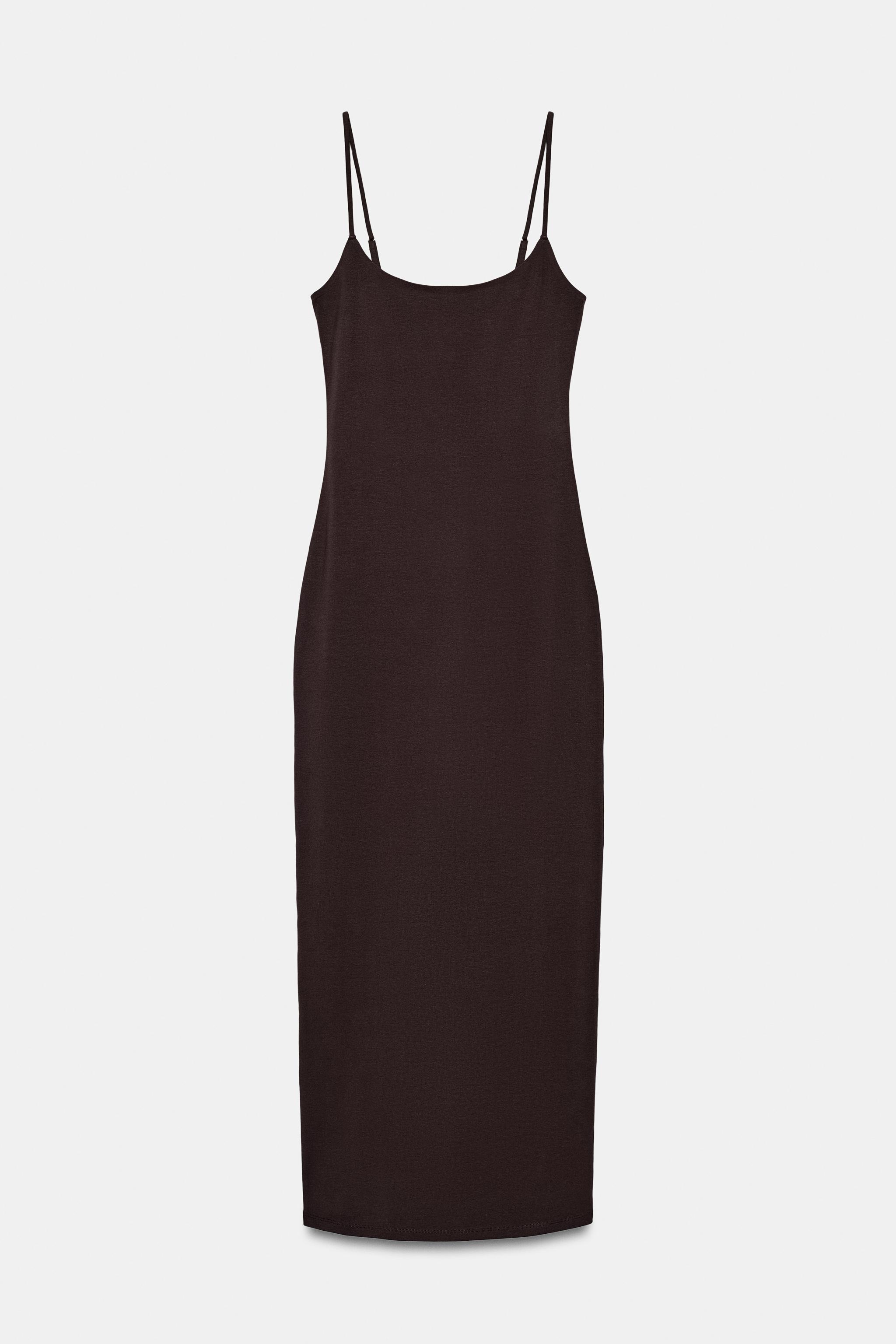 MIDI STRAPPY DRESS - Duck blue | ZARA United States