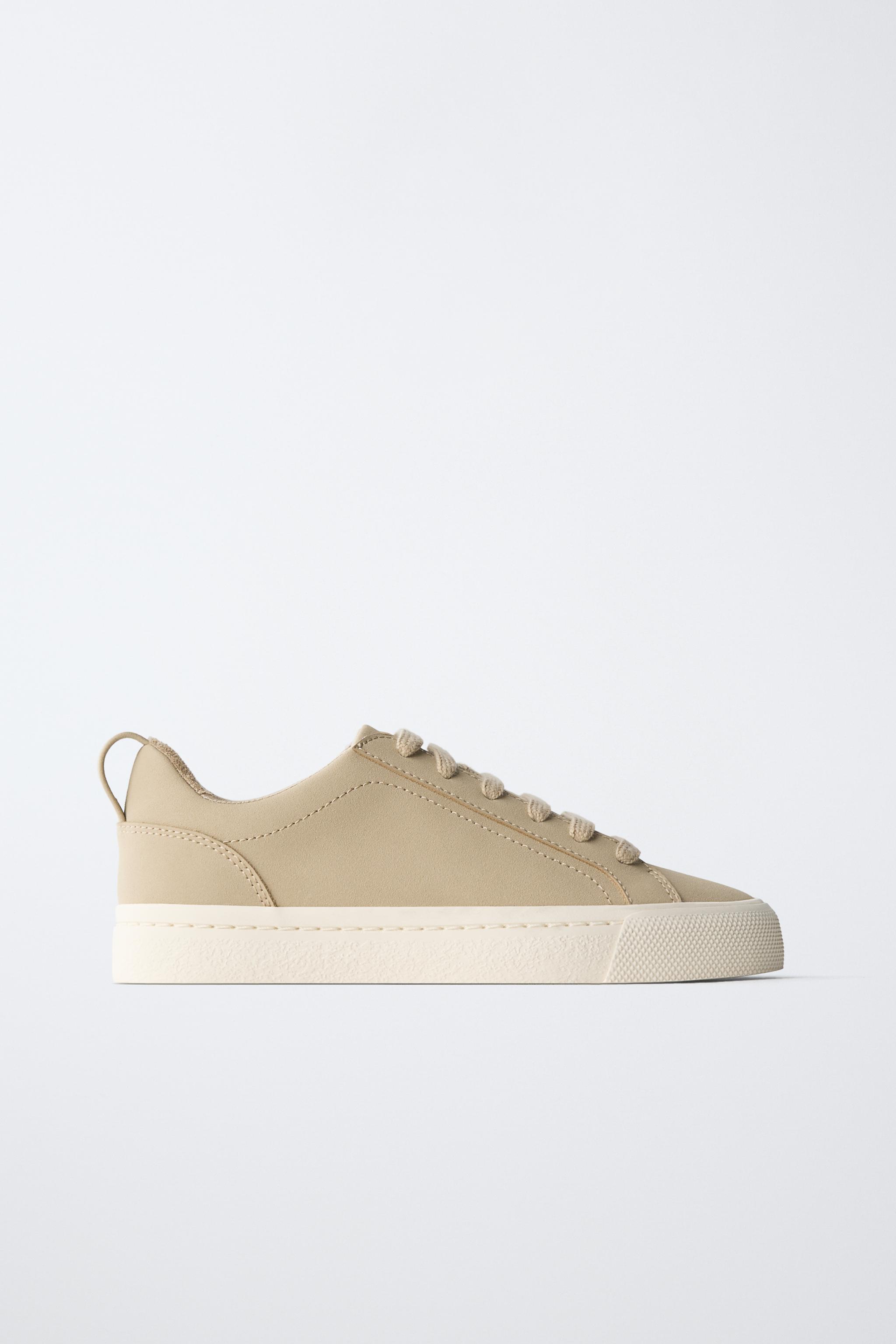 BASIC SNEAKERS — Sandy Brown