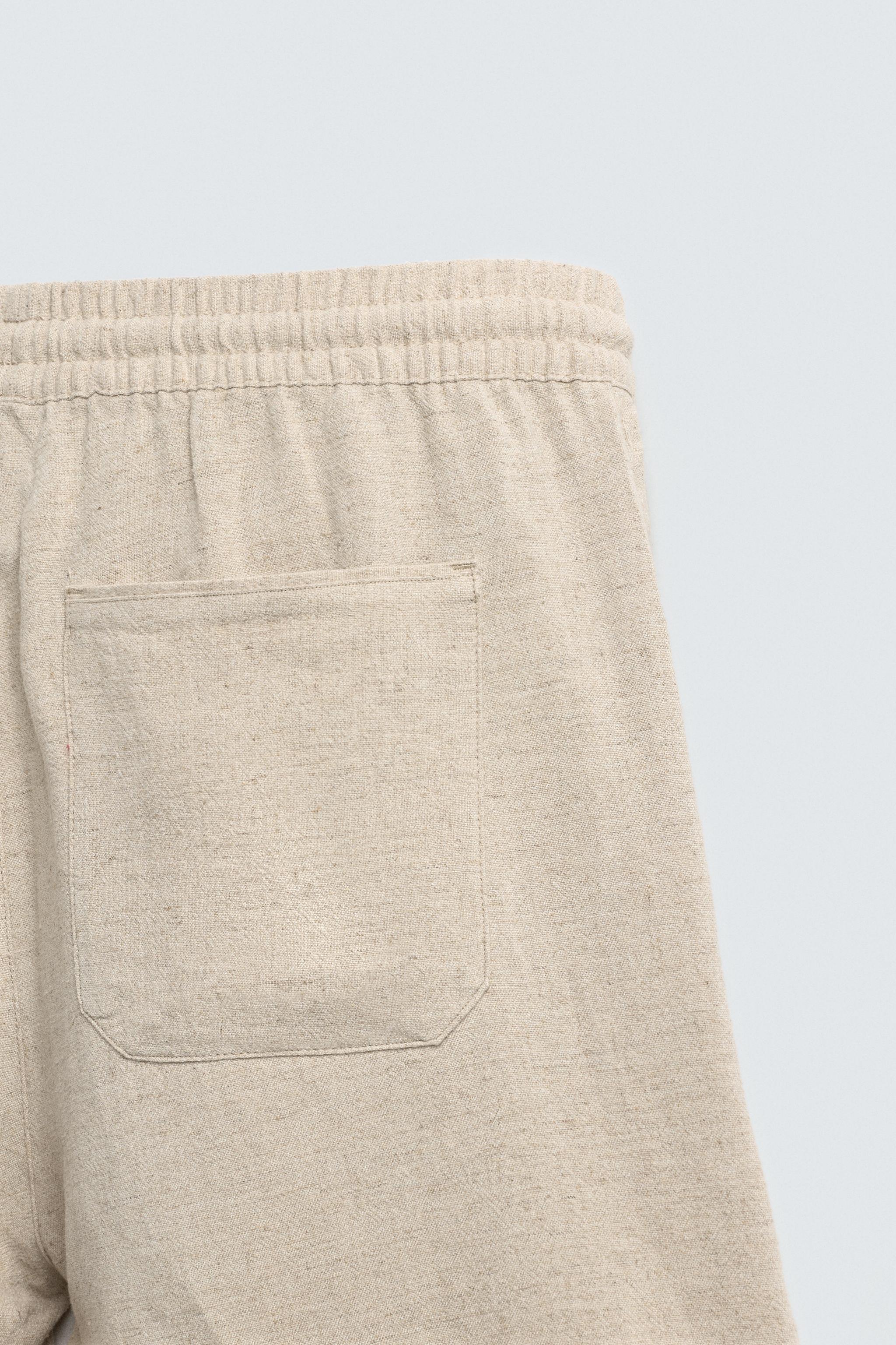 SHORT RELAXED FIT VISCOSE - LIN