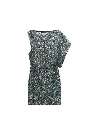 MINI DRESS WITH SEQUINS