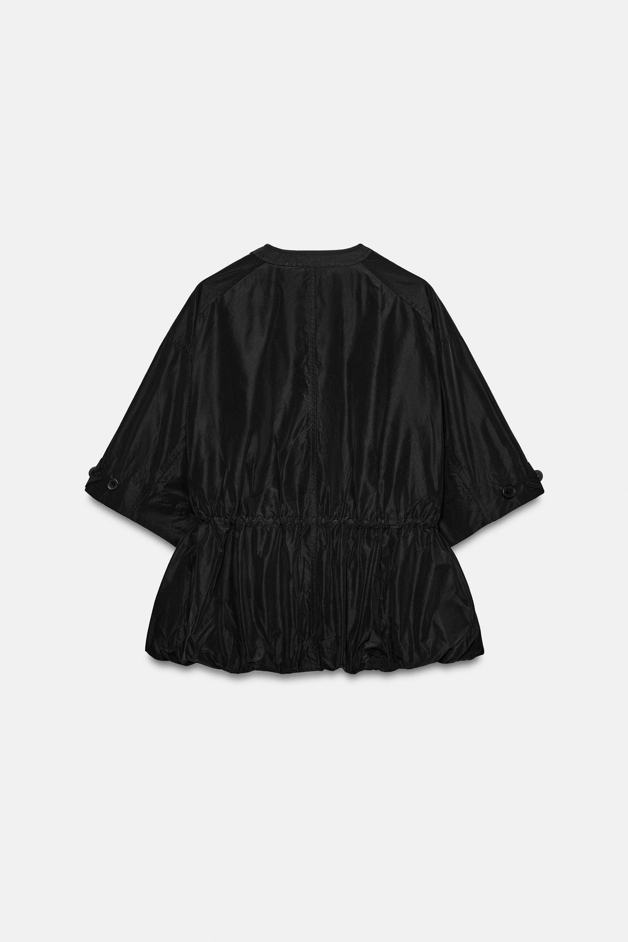 SHORT SLEEVE BALLOON PARKA