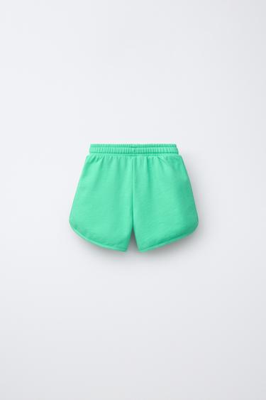 BERMUDA COLOR BLOCK - Vert de Zara - Image 1