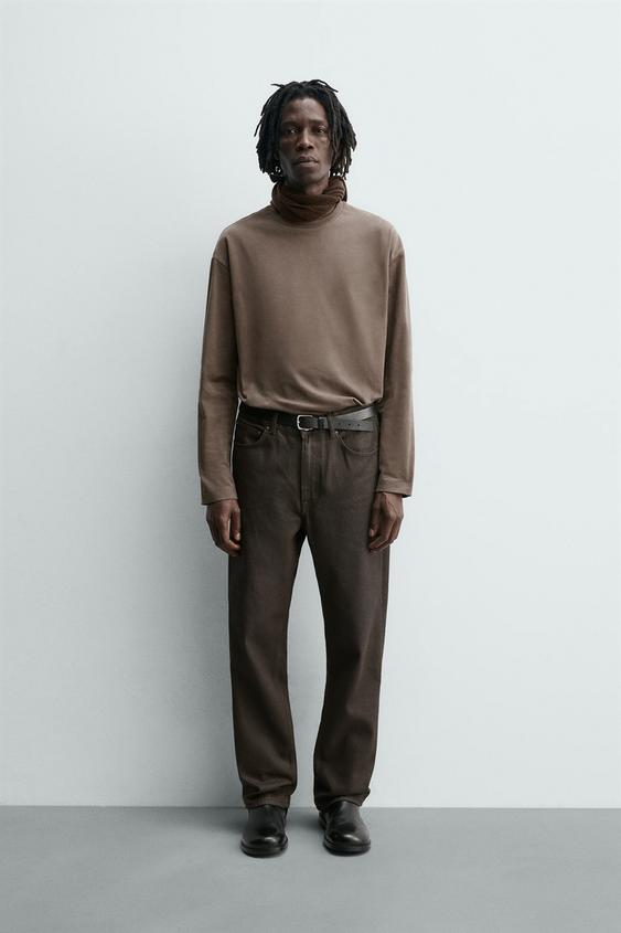 WASHED LONG SLEEVE T-SHIRT