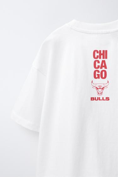 T-SHIRT IMPRIMÉ NBA - CHICAGO BULLS - Blanc de Zara - Image 3