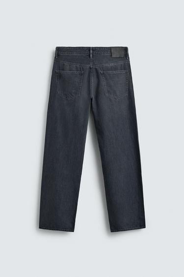 JEAN COUPE DROITE - Indigo de Zara - Image 7