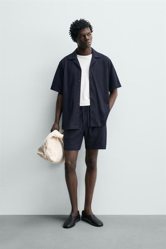 REGULAR FIT TEXTURED SHIRT from Zara - $59.90