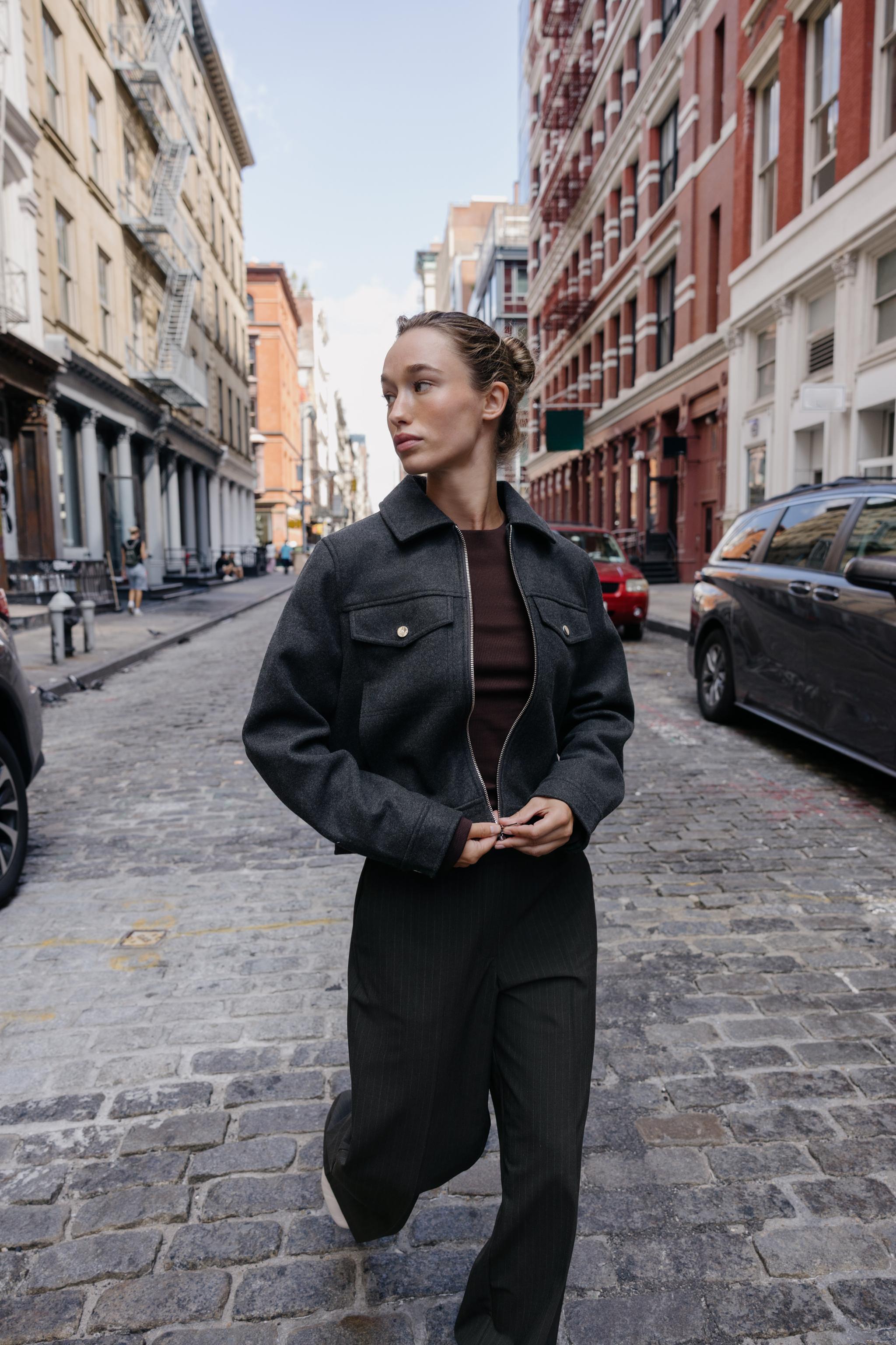 SOFT ZIP JACKET - Beige | ZARA United States