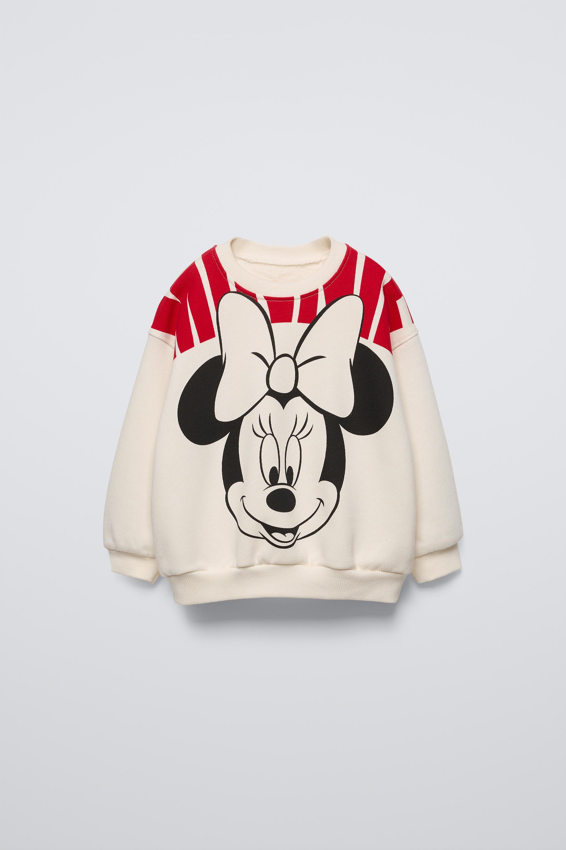 Zara shops Minnie Mouse sweatshirt