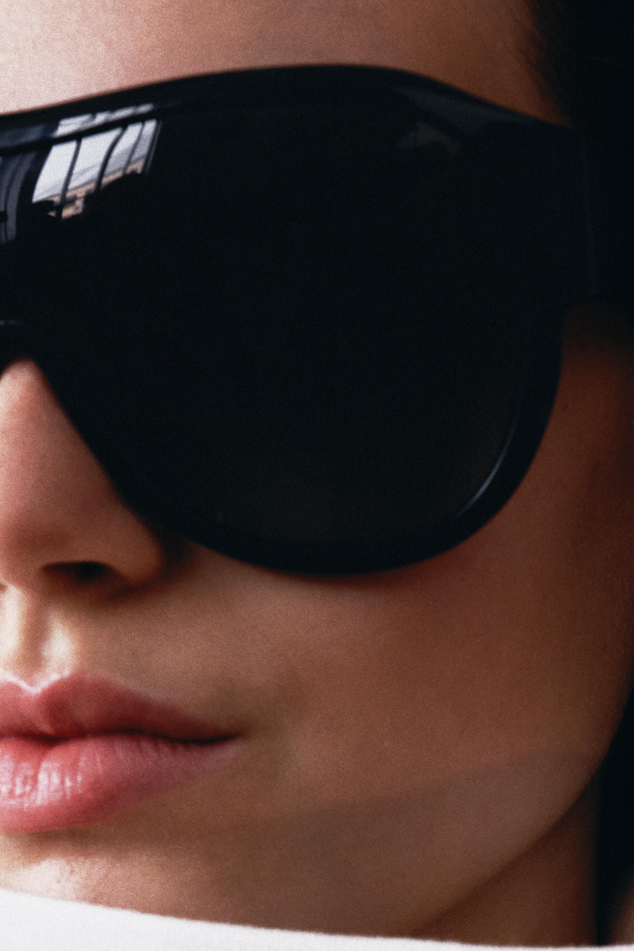 AVIATOR SHIELD SUNGLASSES
