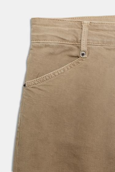 JEAN ZW COLLECTION WIDE LEG TAILLE HAUTE - Sable de Zara - Image 6