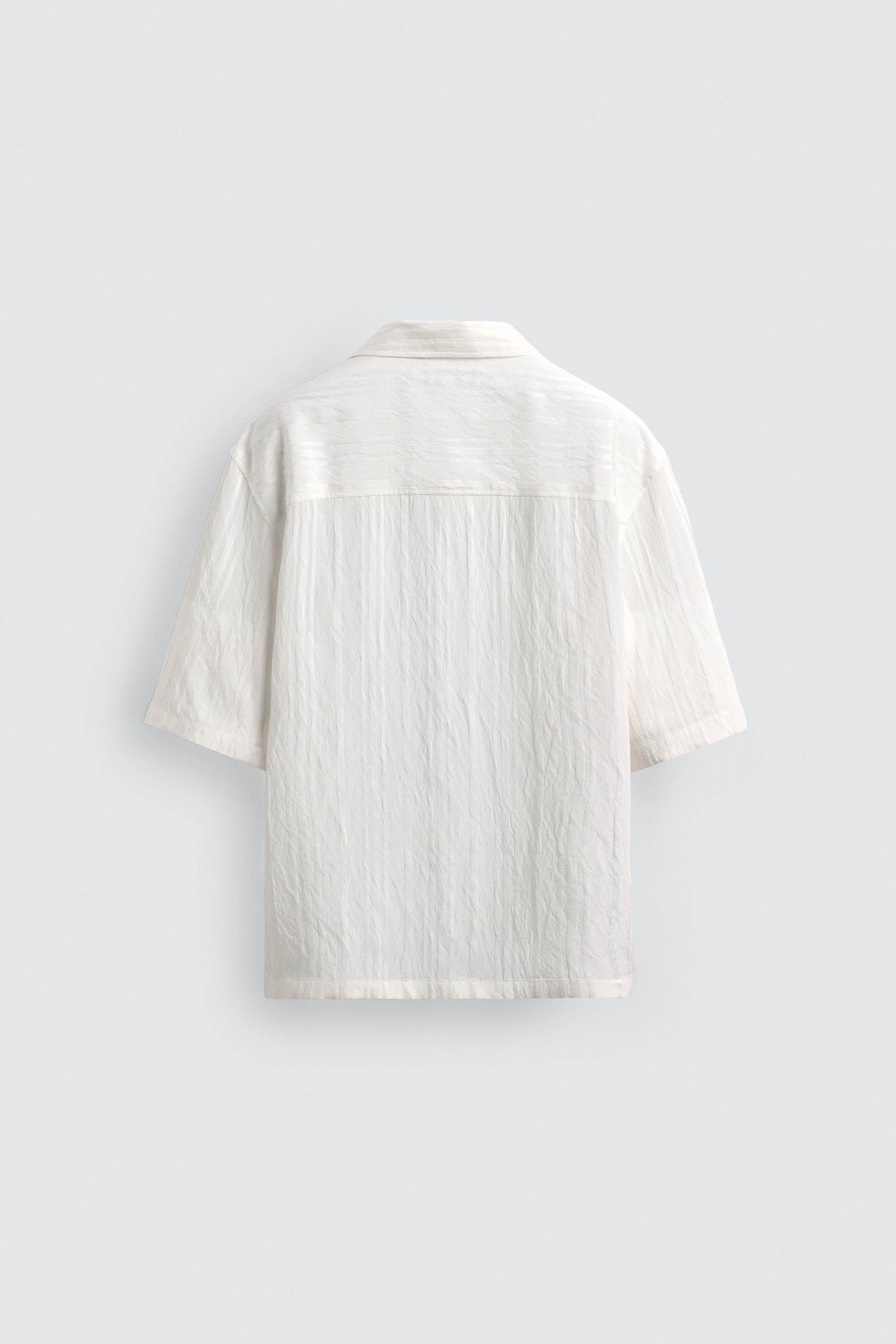 JACQUARD STRIPED SHIRT