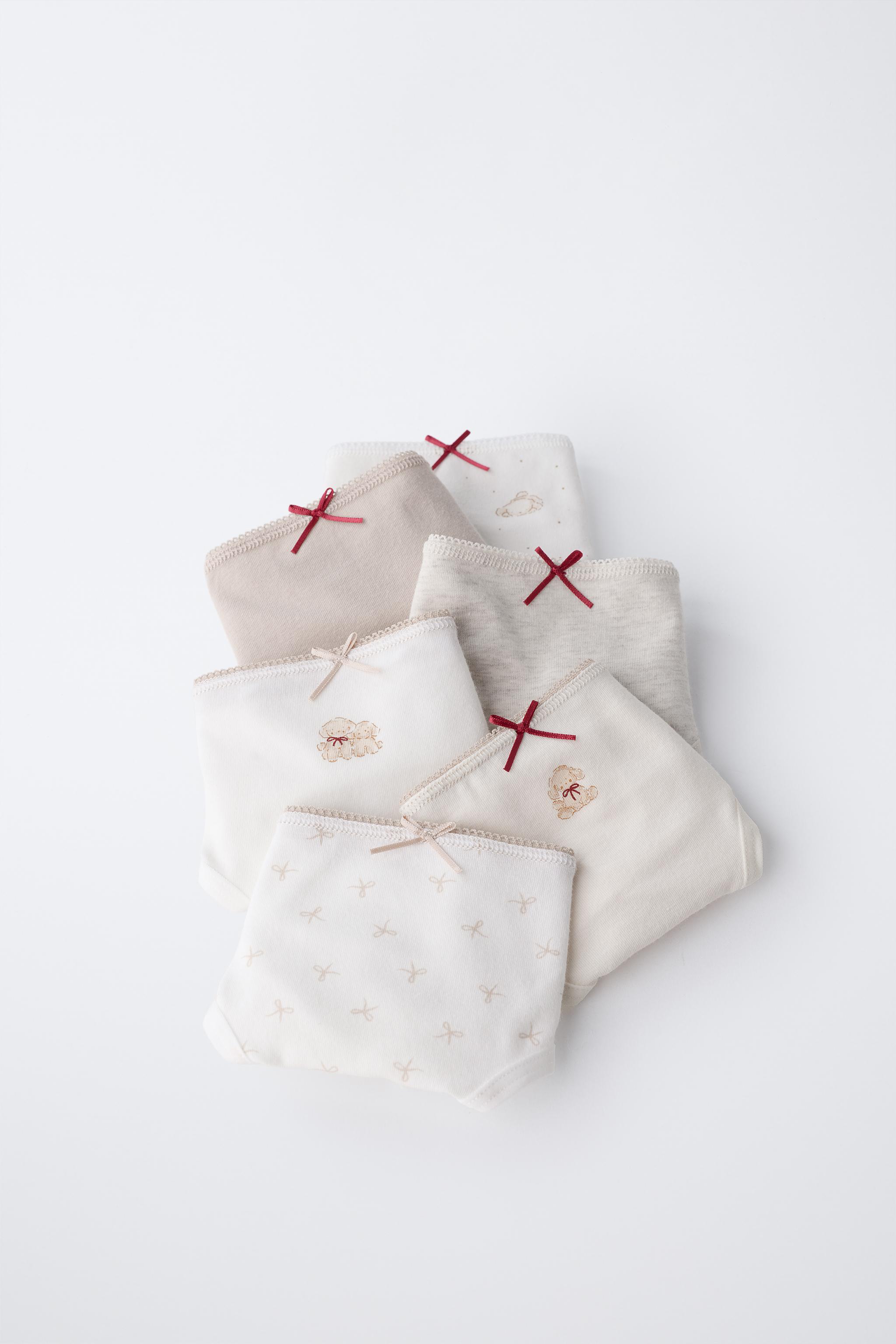 2-6 YEARS/ SIX-PACK OF PUPPY PRINT UNDERWEAR