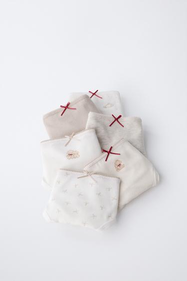 2-6 ANS/ LOT DE SIX CULOTTES IMPRIMÉ CHIOTS - Marron clair de Zara - Image 5