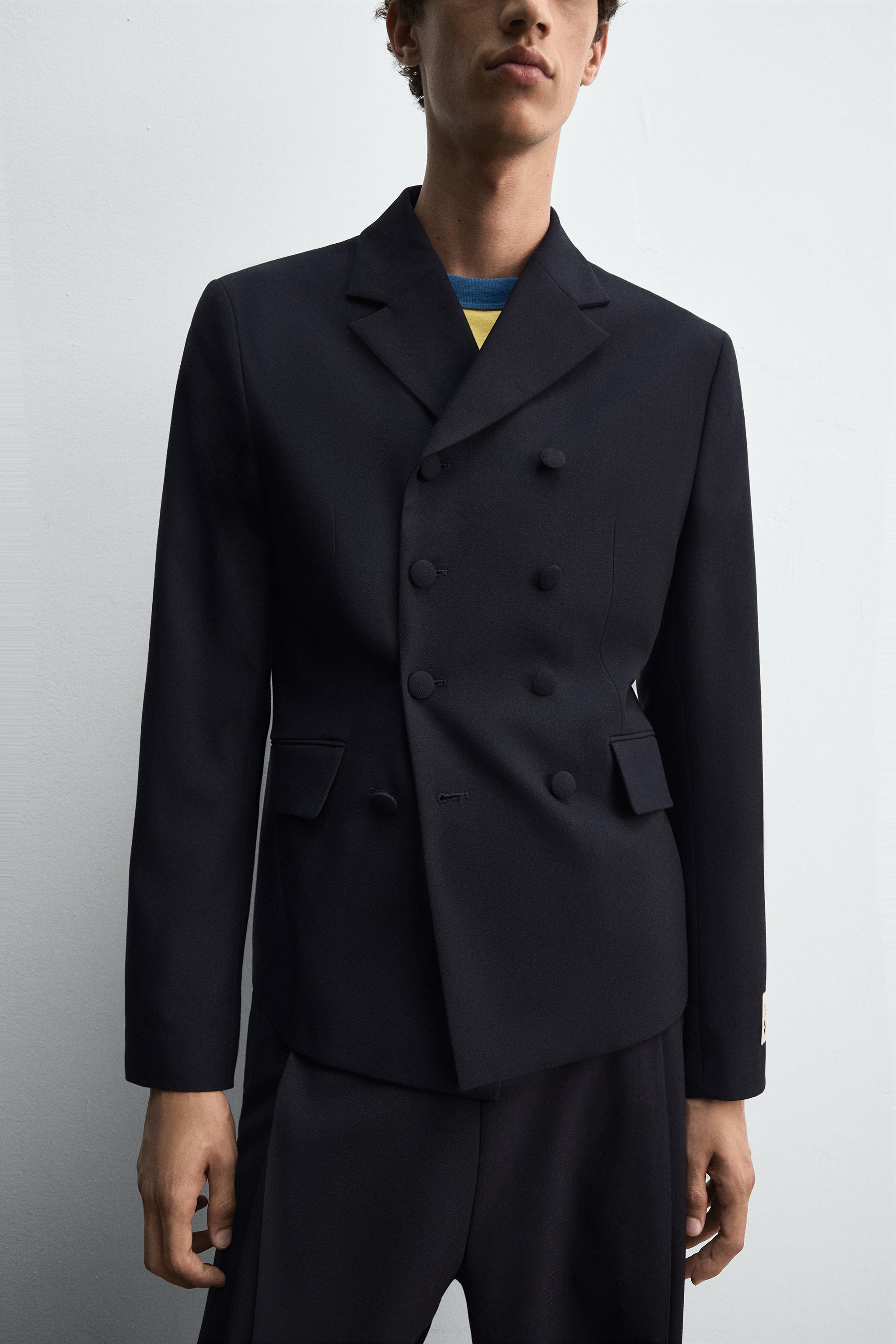 ZARA ダブル ライダース HARRY LAMBERT DOUBLE-BREASTED BLAZER HARRY LAMBERT FOR ZARA X DISNEY