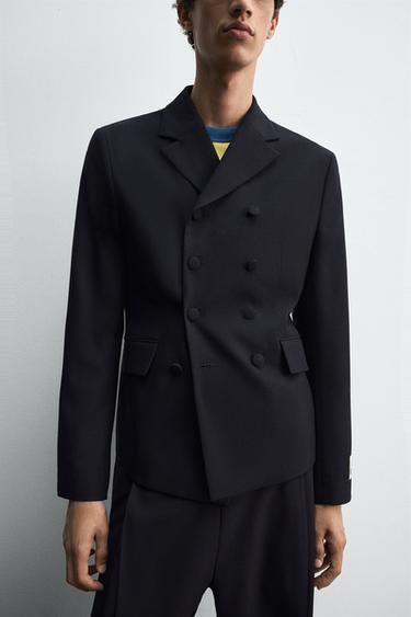 BLAZER CROISÉ COSTUME HARRY LAMBERT FOR ZARA X DISNEY - Bleu marine de Zara - Image 6