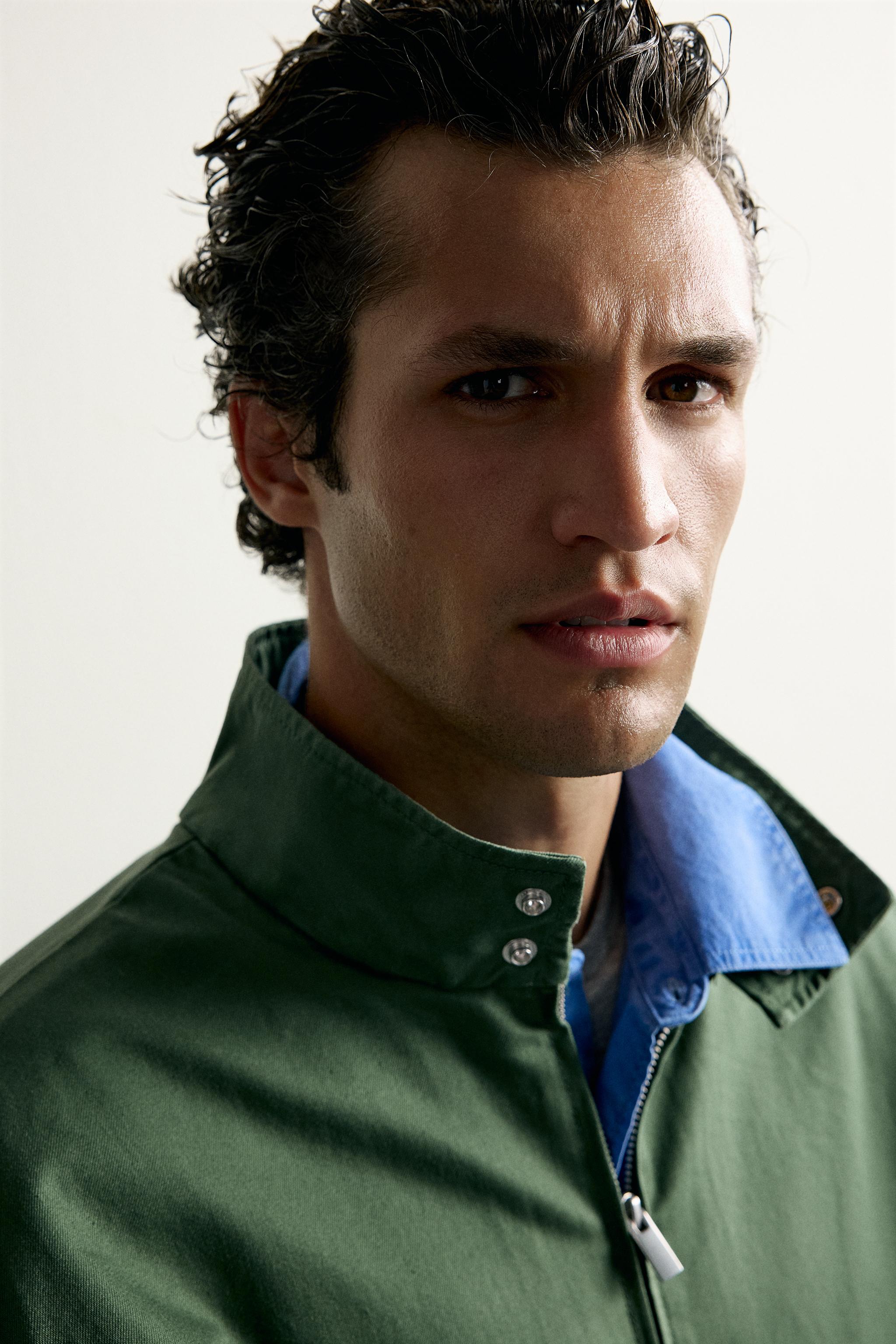 COTTON REGULAR FIT JACKET