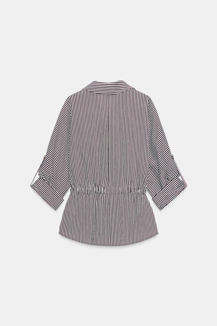 Camisa safari a rayas 7