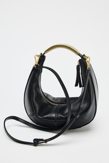 SAC OVALE ANSE MÉTALLIQUE 50E ANNIVERSAIRE - Noir de Zara - Image 3