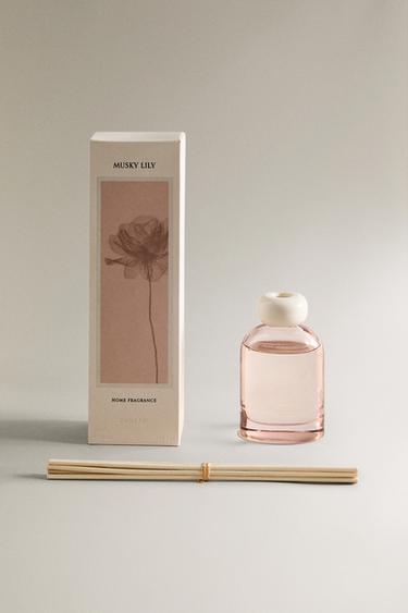 (120 ML) MUSKY LILY REED DIFFUSERS - Dark plum by Zara - Image 1