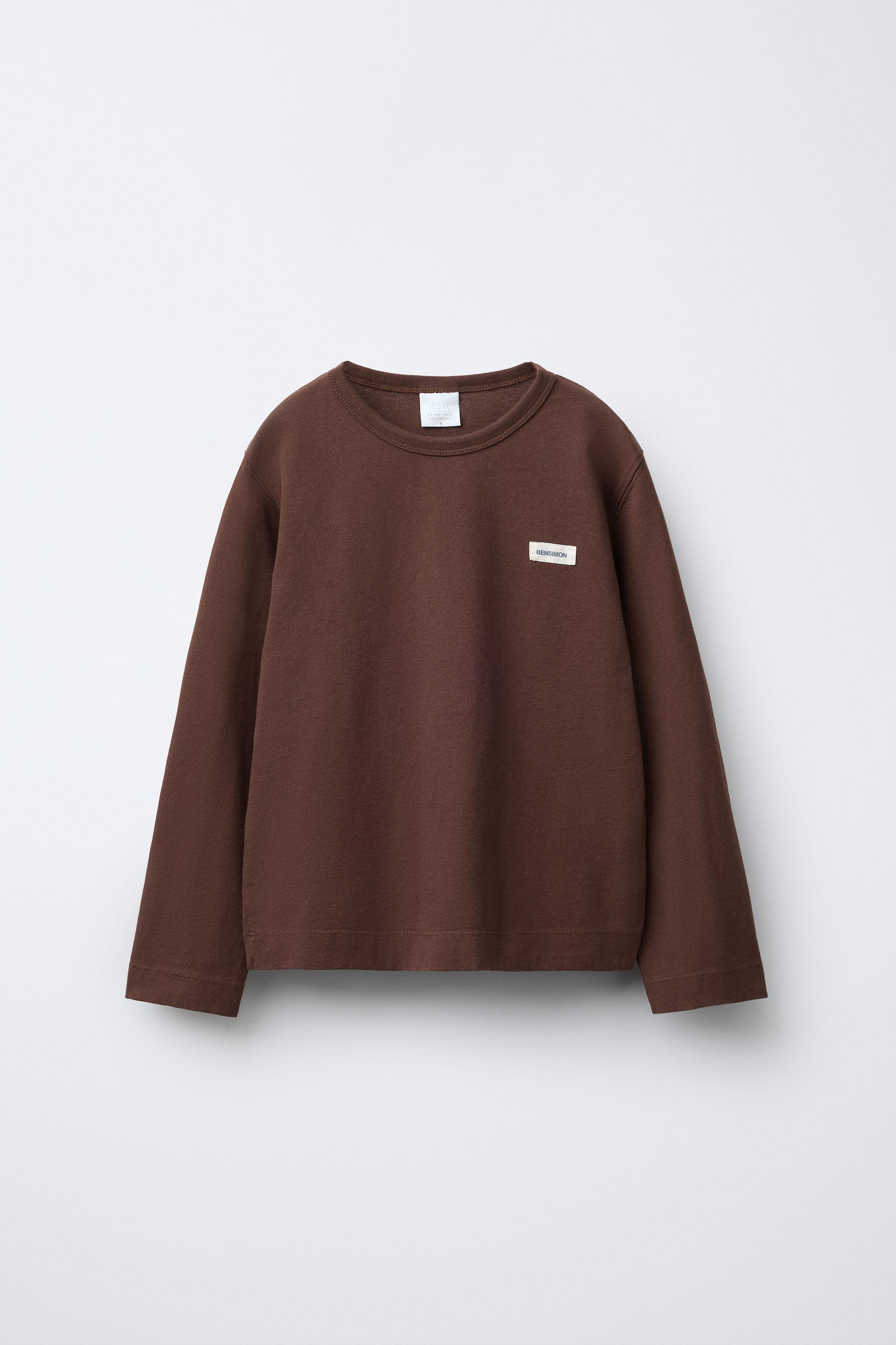 PLAIN LABEL T-SHIRT BENSIMON X ZARA