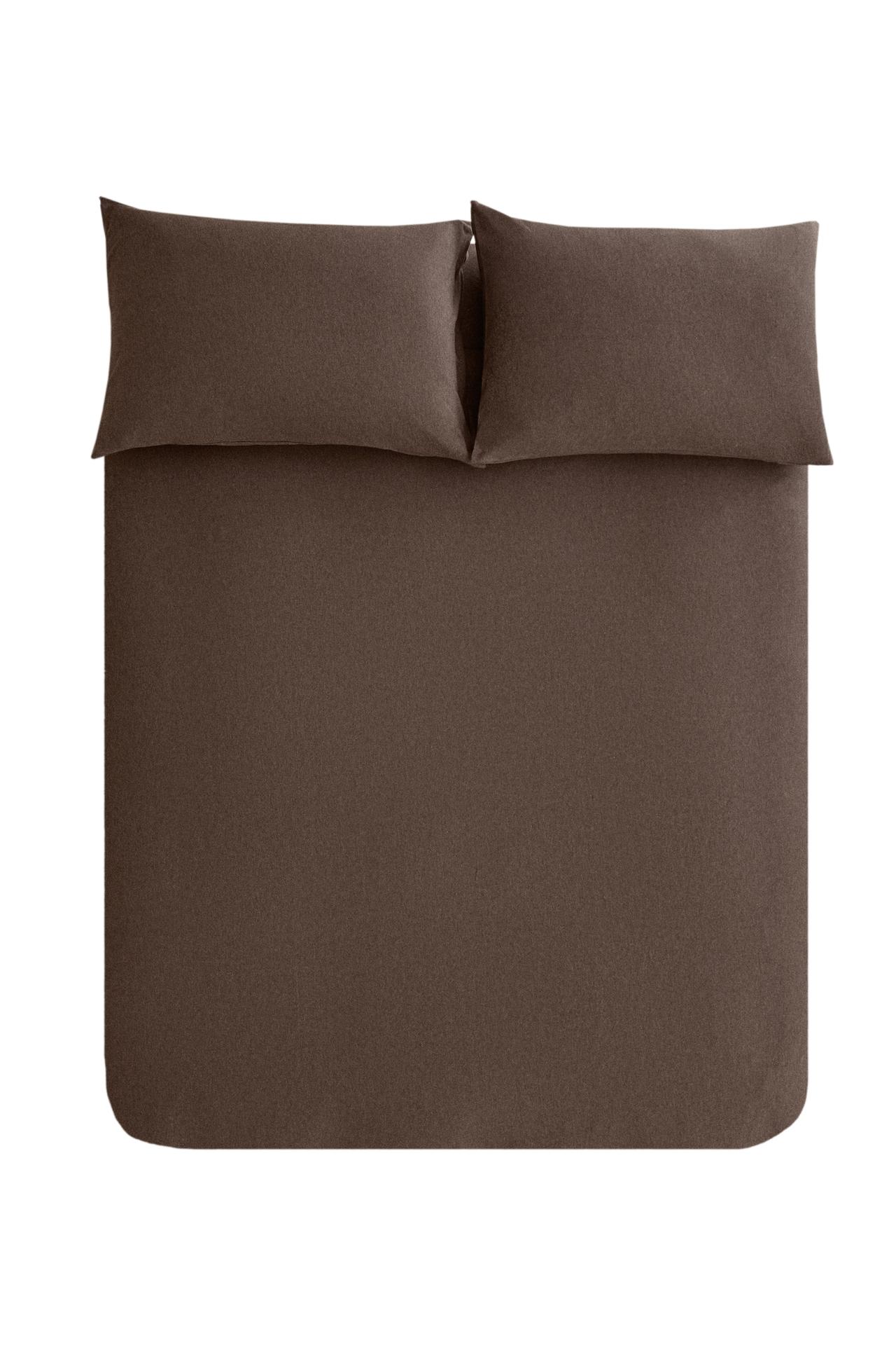 PLAIN COTTON JERSEY DUVET COVER