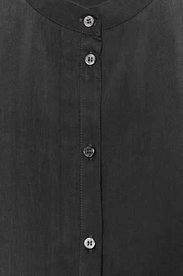 CHEMISE FLUIDE ZW COLLECTION - Plomb de Zara - Image 7