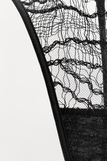 TANGA DENTELLE ÉDITION LIMITÉE - Noir de Zara - Image 4