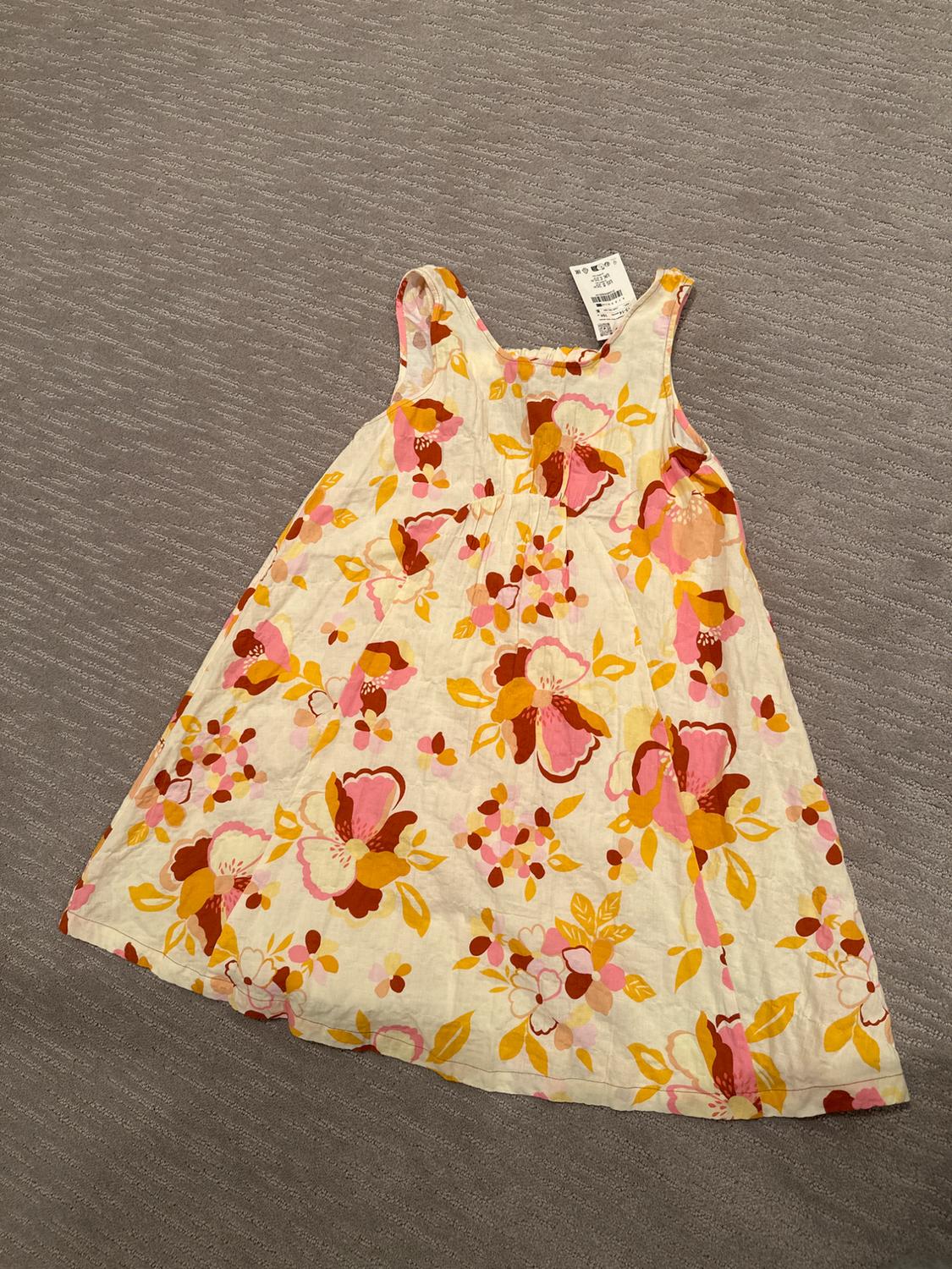TEXTURED FLORAL DRESS - Image 2