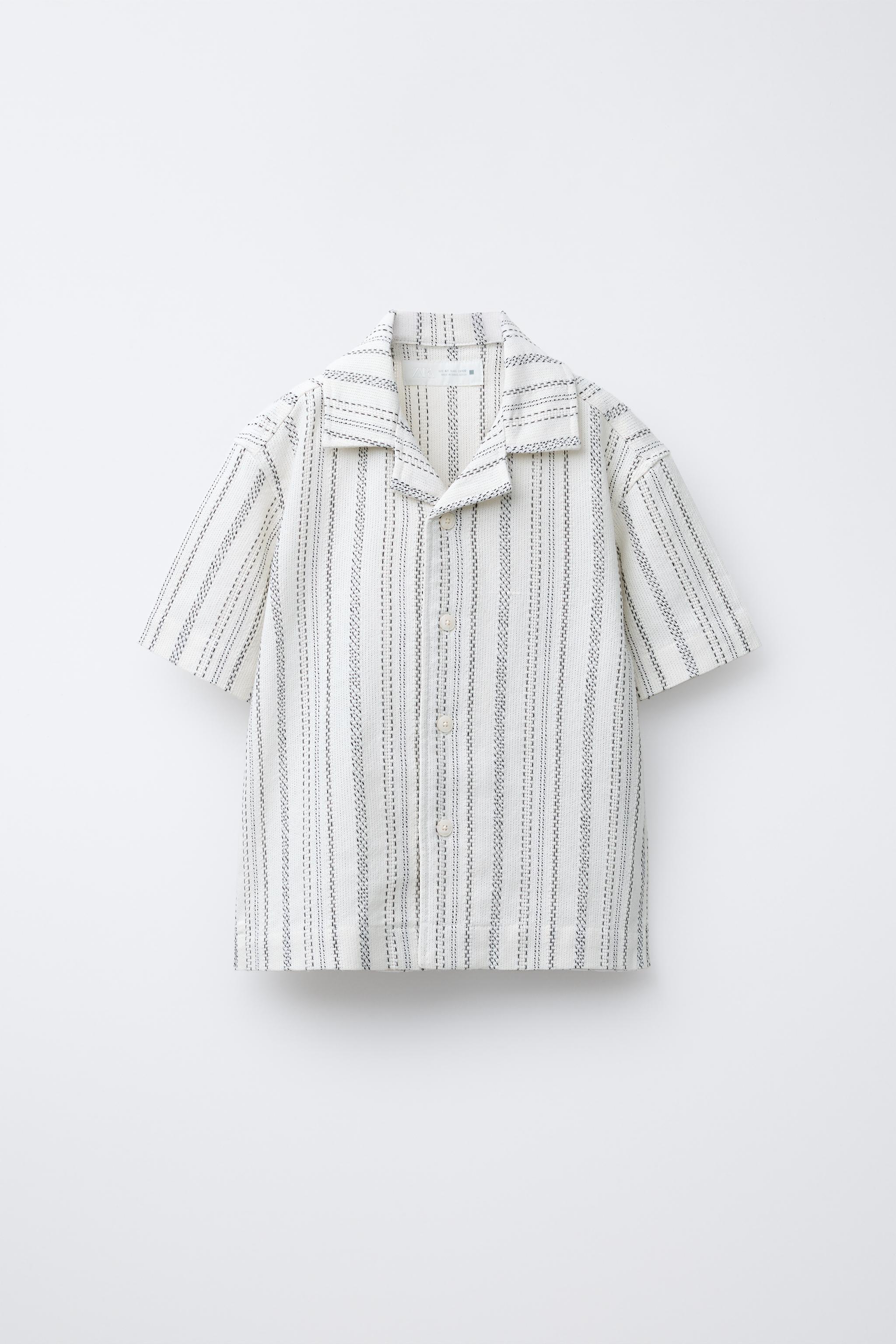 CHEMISE BOWLING RUSTIQUE RAYURES