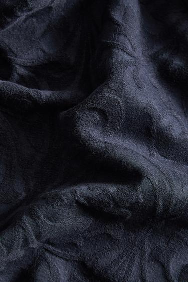 NAPPE JACQUARD FLORAL - Bleu de Zara - Image 3