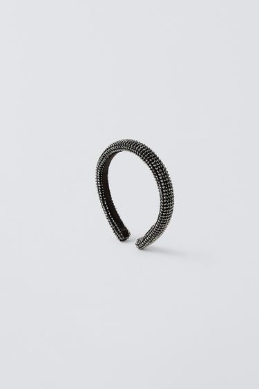 DIADEMA STRASS - Gris antracita de Zara