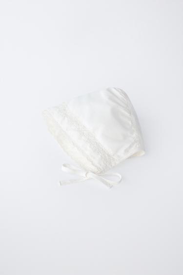 BONNET DENTELLE - Blanc de Zara - Image 1