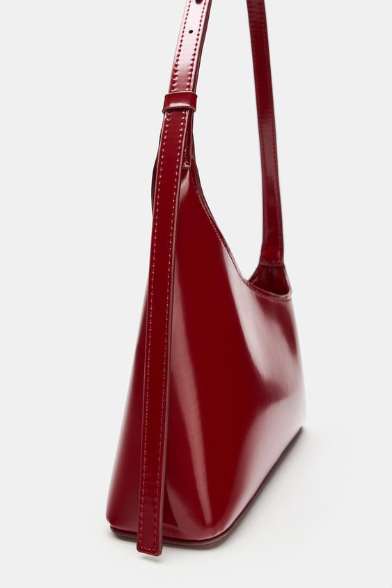 ASYMMETRIC SHOULDER BAG - Red by Zara - Image 4