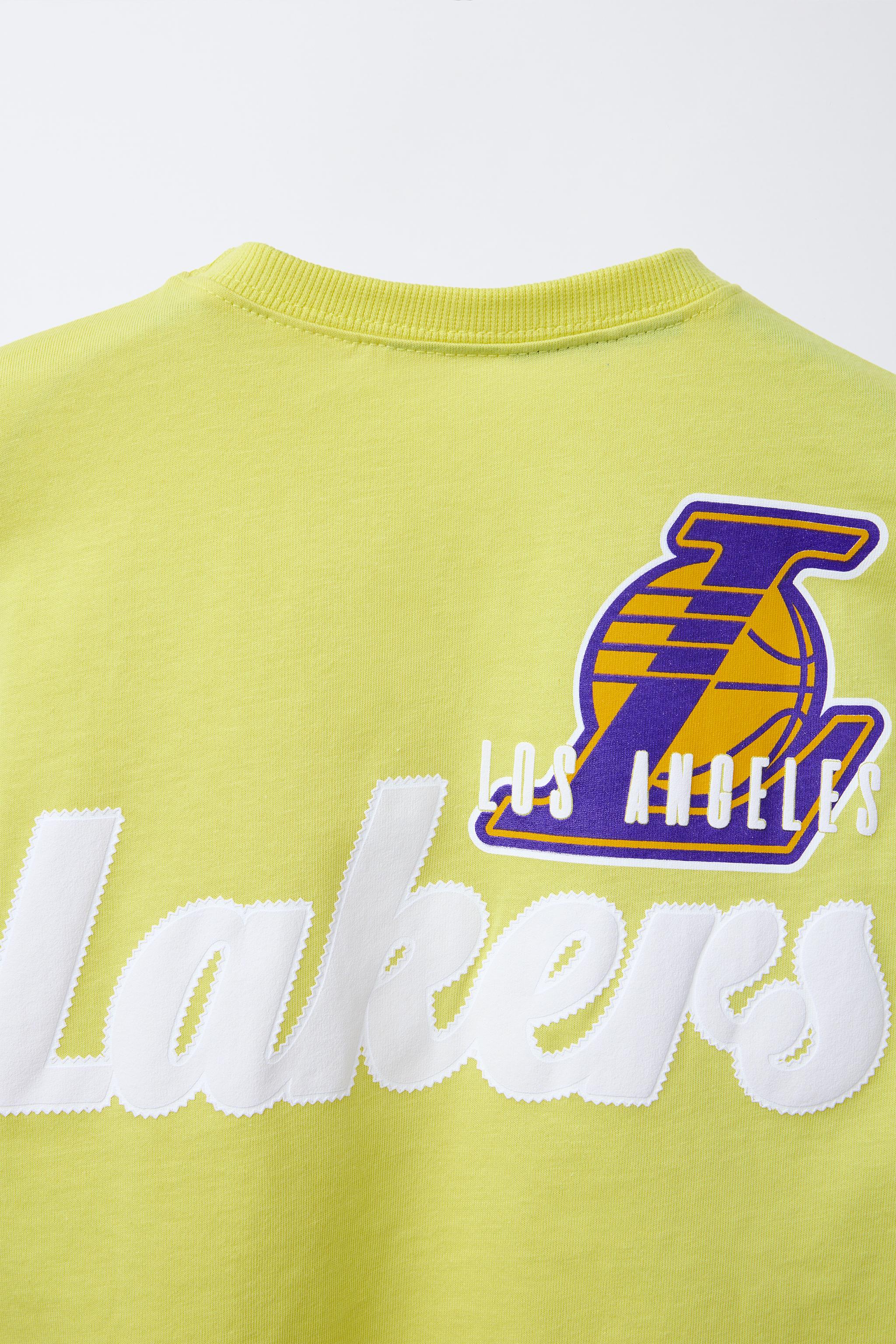 LOS ANGELES LAKERS NBA Tシャツ - イエロー | ZARA Japan / 日本