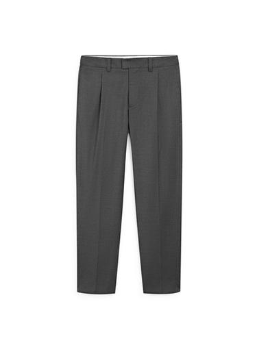 Zara Wool blend darted trousers - Gray