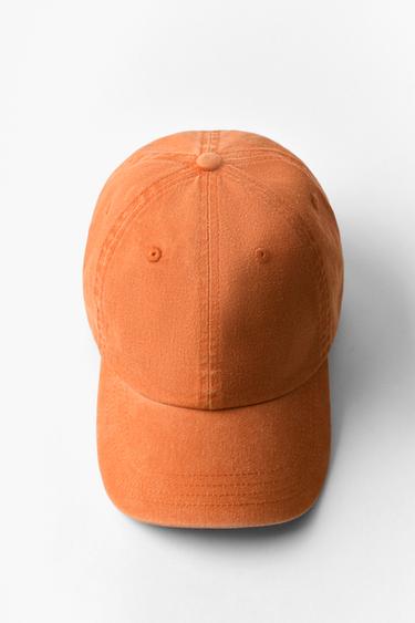 EFFEN KATOENEN PET - Oranje van Zara