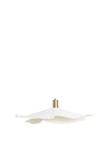 MEDIUM CEILING LAMP - Oyster-white by Zara