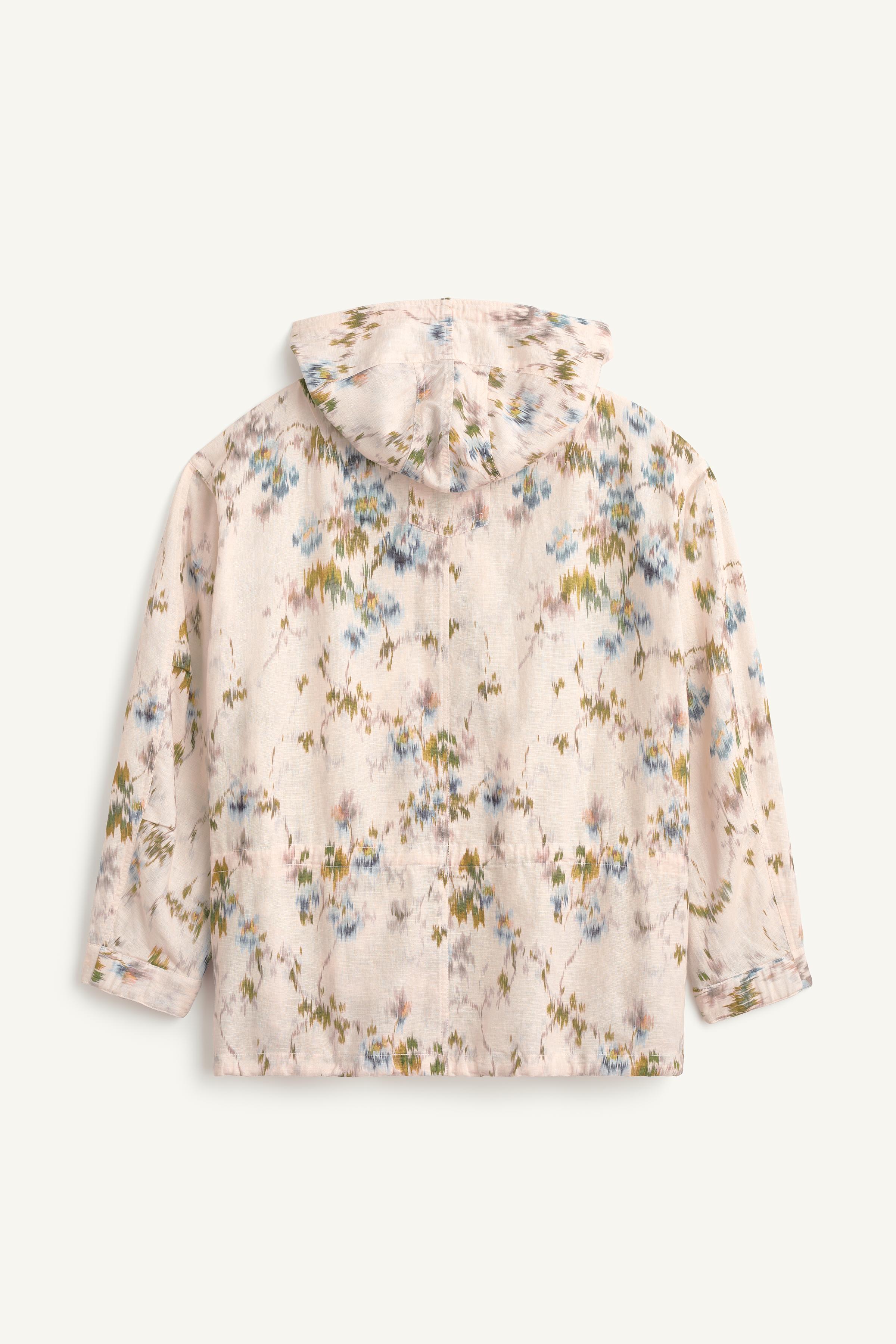 Мужские куртки Zara FLWR PRK CTTN LNN — фото 6
