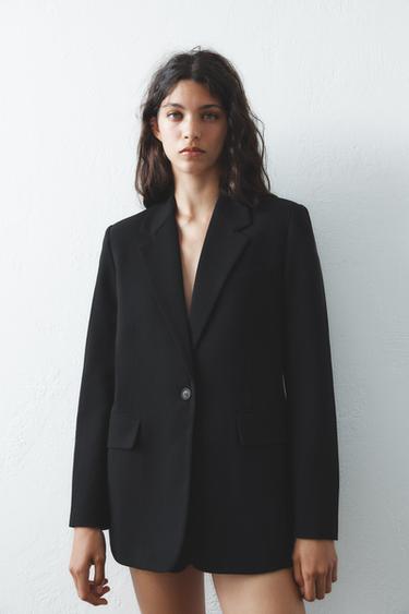 BLAZER BÁSICA - Negro de Zara