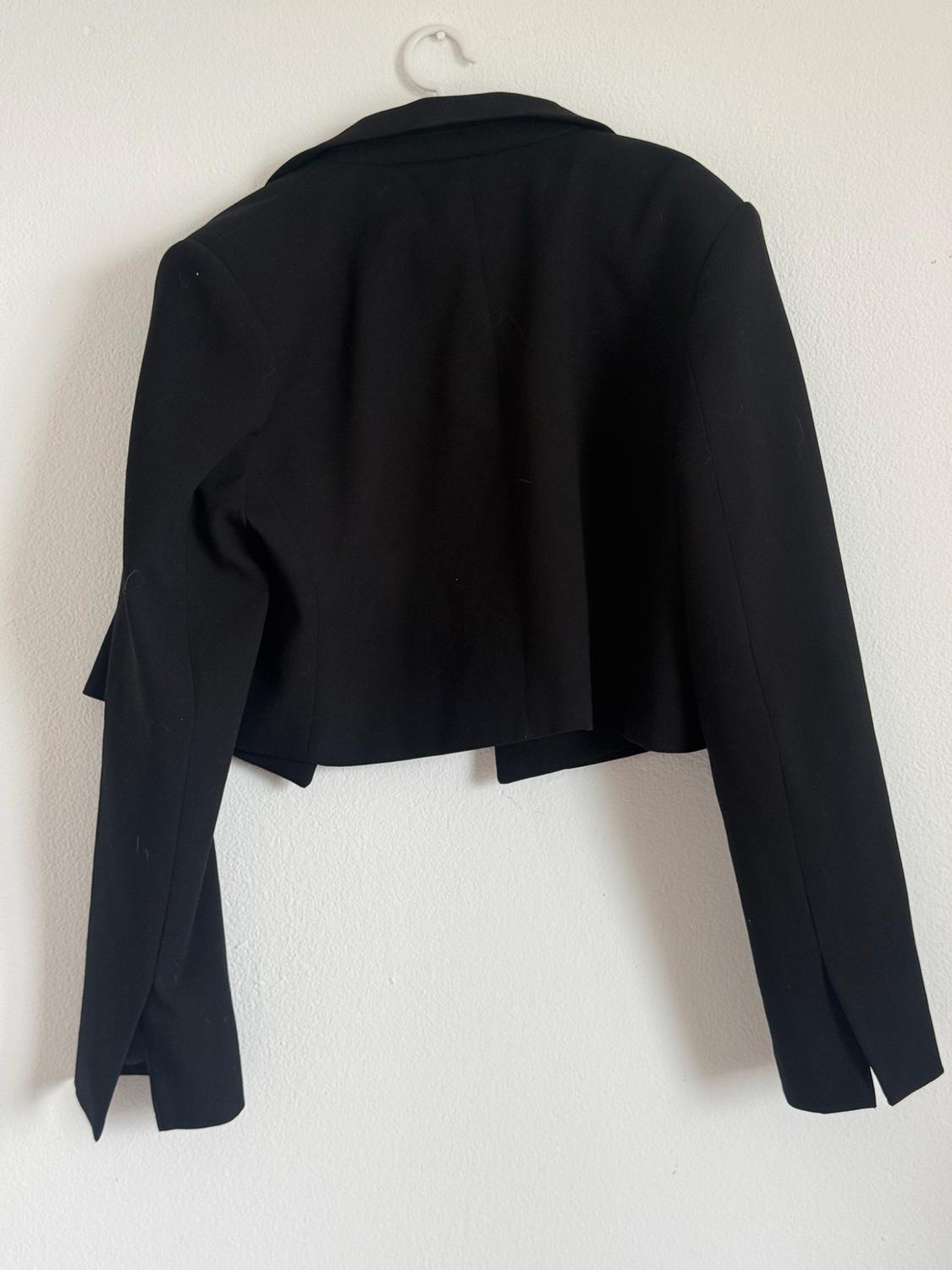 DOUBLE-BREASTED CROPPED BLAZER - Image 2