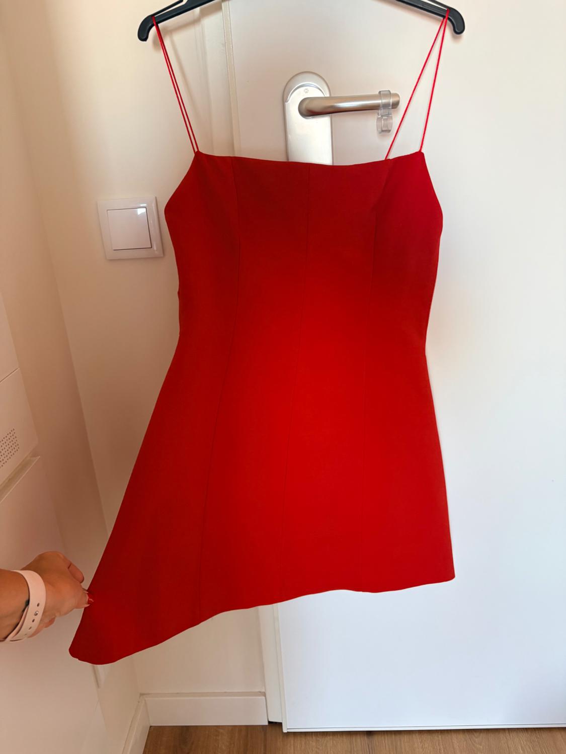 SHORT STRETCH DRESS WITH BOW - Image 5