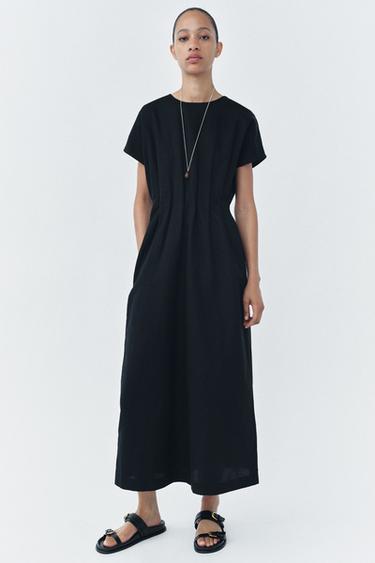 Zara BUCKLED SANDALS - Black - Image 0