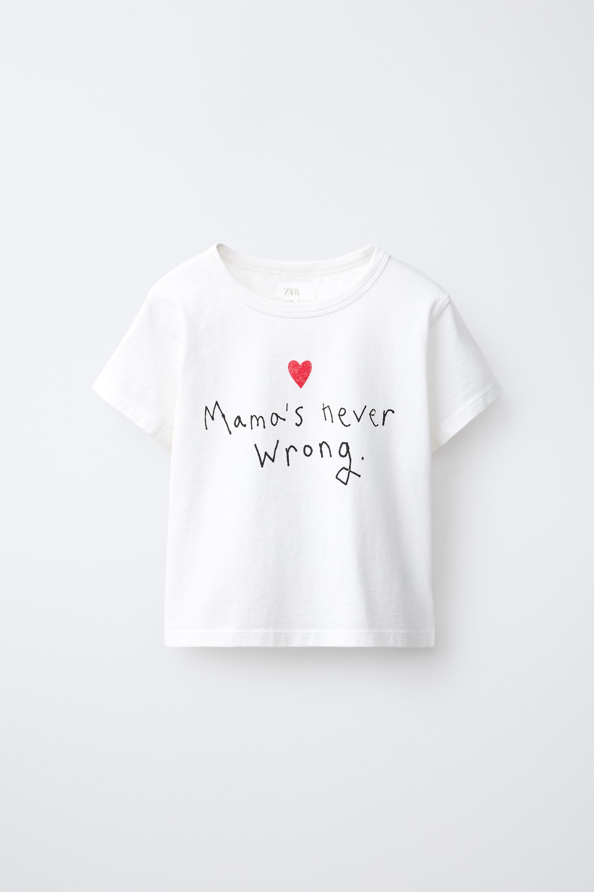 TEXT GRAPHIC T-SHIRT — White (alternate view)