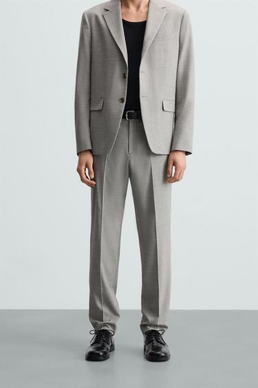 PANTALON TRAJE ESTRUCTURA - Arena de Zara