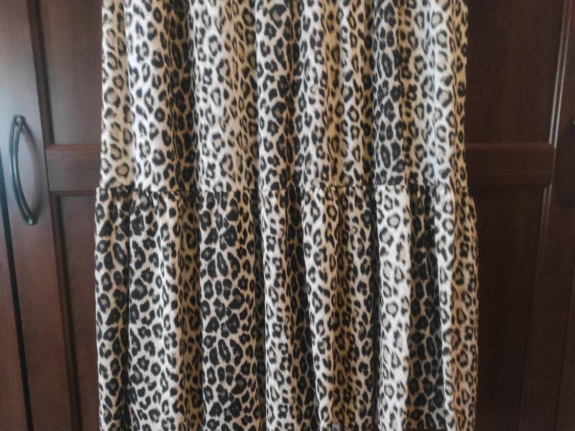 PRINTED MIDI DRESS - Image 4
